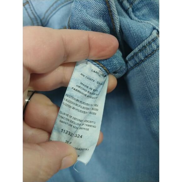 Lee Woman 20 Jeans Medium Wash Straight Leg Denim Stretch Casual - Picture 10 of 12